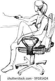 a chair