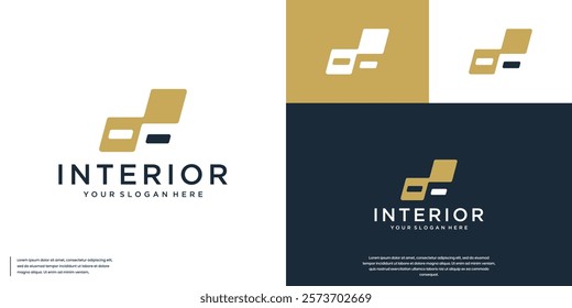 chair abstract logo, interior, industrial digital marketing, vector graphic illustration.