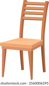 chair with backrest vector image