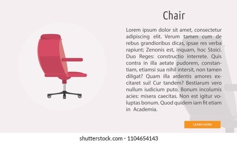 Chair Banner Design