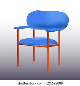 Chair blue