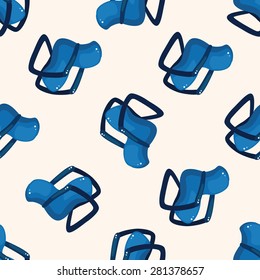 chair , cartoon seamless pattern background