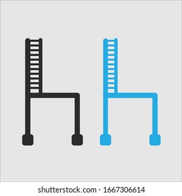 Chair Creative Icon, Vektorillustration Graphics.