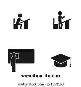 chair desk cap pupil
