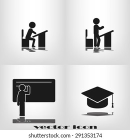 chair desk cap pupil