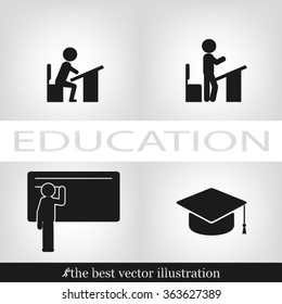 chair desk cap pupil