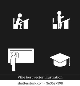 chair desk cap pupil