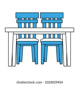 Chair and desk dining room