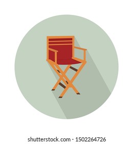 Chair Director Icon - From Movie And Film Icons Set