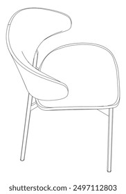 Colección de iconos de doodle de silla en Vector. Colección de ilustraciones de silla Doodle en Vector. Perfecto para el diseño de muebles, conceptos de interiores y proyectos creativos