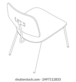 Chair doodle icons collection in vector. Doodle chair illustrations collection in vector. Perfect for Furniture Design, Interior Concepts, and Creative Projects
