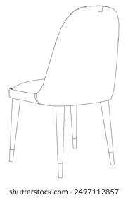 Chair doodle icons collection in vector. Doodle chair illustrations collection in vector. Perfect for Furniture Design, Interior Concepts, and Creative Projects