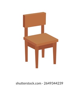 chair emoji symbol sign icon vector illustration furniture