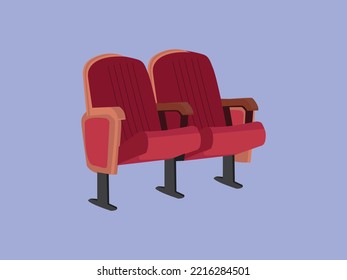 chair fauteuil theatre auditorium angle cinema furniture