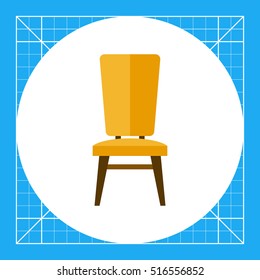 Chair flat icon