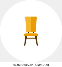 Chair flat icon