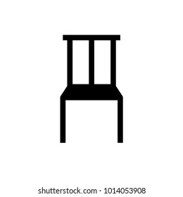 chair glyph icon