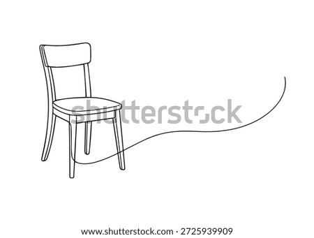 chair hand draw line icon vector
Vector hand draw line icon on a transparent background