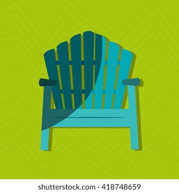 chair icon  design 