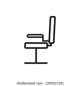 chair icon design template