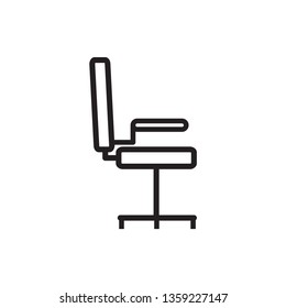 chair icon design template