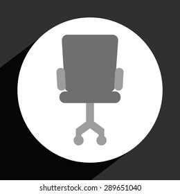 chair icon design, vector illustration eps10 graphic 
