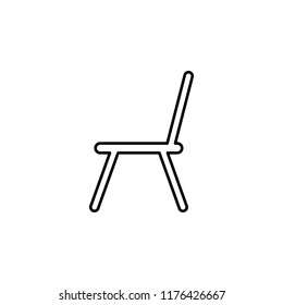chair icon. Element of education for mobile concept and web apps icon. Thin line icon for website design and development, app development. Premium icon