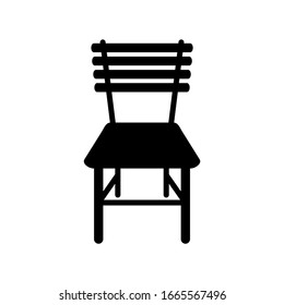 chair icon for home, office, relax design