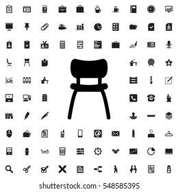 chair icon illustration isolated vector sign symbol
