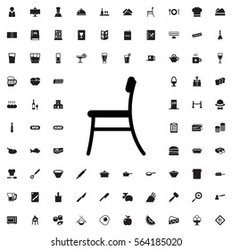 chair icon illustration isolated vector sign symbol