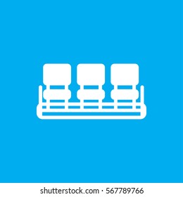 chair icon. illustration isolated vector sign symbol