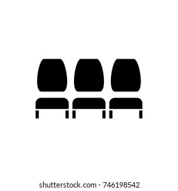 chair icon illustration isolated vector sign symbol