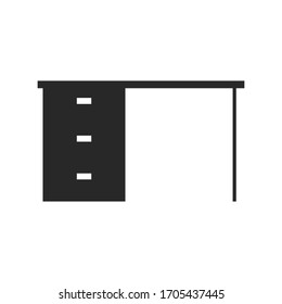 Icono de la silla vector plano 