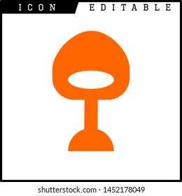 Chair icon isolated sign symbol vector illustration - vector 