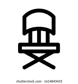 chair icon isolated sign symbol vector illustration - high quality black style vector icons
