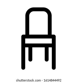 chair icon isolated sign symbol vector illustration - high quality black style vector icons

