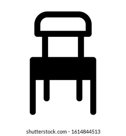 chair icon isolated sign symbol vector illustration - high quality black style vector icons

