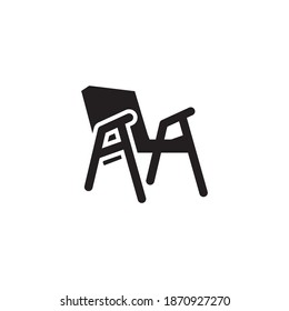 Chair icon logo design vector template