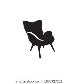 Chair icon logo design vector template