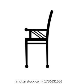 chair icon or logo isolated sign symbol vector illustration - high quality black style vector icons
