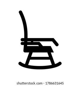 chair icon or logo isolated sign symbol vector illustration - high quality black style vector icons
