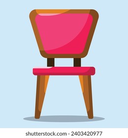 Chair icon. Subtable to place on hotel, interior, etc.
