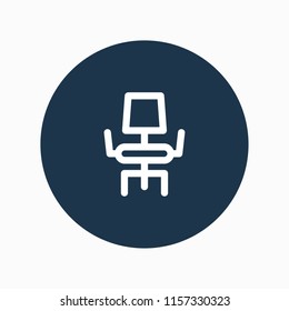 chair icon vector