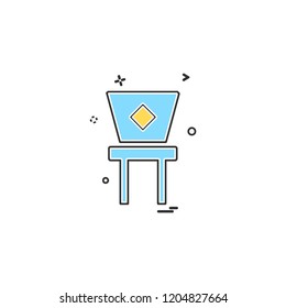Chair Icon vector