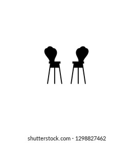 chair icon vector