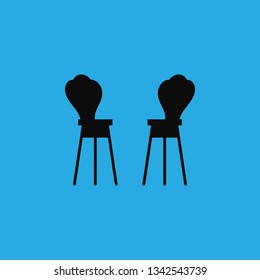 chair icon vector