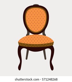 Chair icon. Chair vector.