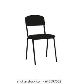 Chair icon vector