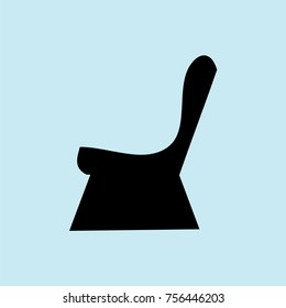 chair icon vector