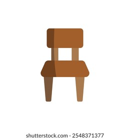 Chair icon vector basic design simple and modern concept graphic